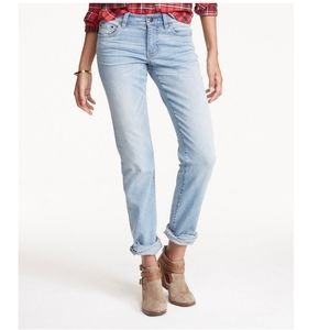 LL Bean Signature straight leg jeans